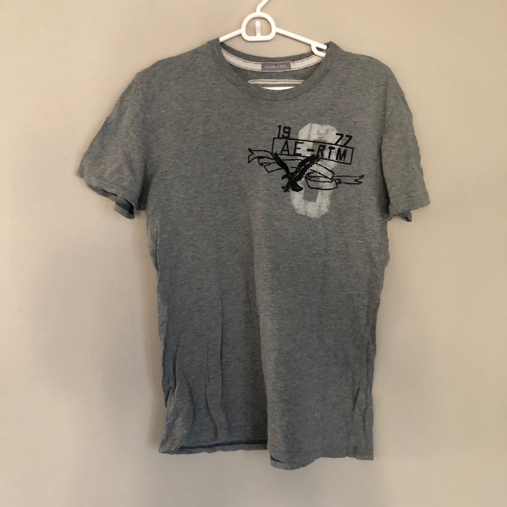 AEO Gray t shirt classic fit